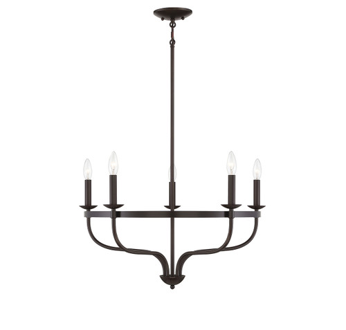 5-Light Chandelier in Oil Rubbed Bronze (M10087ORB)