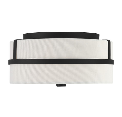 2-Light Ceiling Light in Matte Black (M60065MBK)