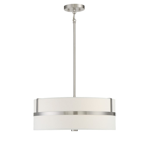 4-Light Pendant in Brushed Nickel (M70102BN)