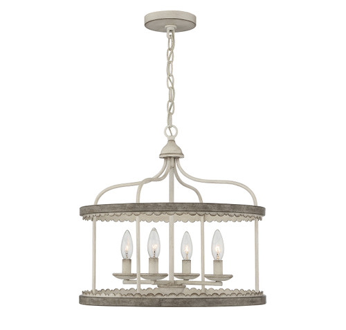 4-Light Pendant in Silo (M70110SIL)