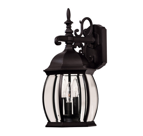 Exterior Collections Wall Mount Lantern (5-1650D-BK)