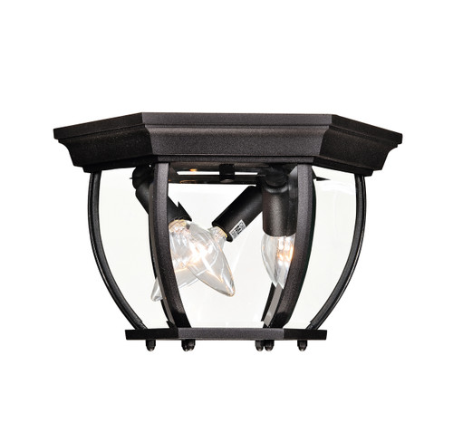 Exterior Collections Flush Mount (5-8101-BK)