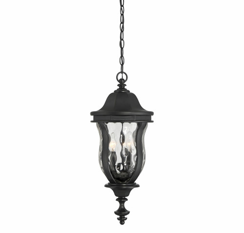 Monticello Hanging Lantern (5-302-BK)