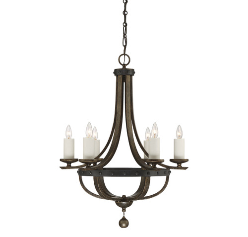 Alsace 6 Light Chandelier (1-9530-6-196)