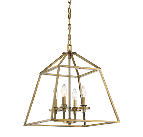 Braxton 4 Light Pendant (3-9099-4-322)
