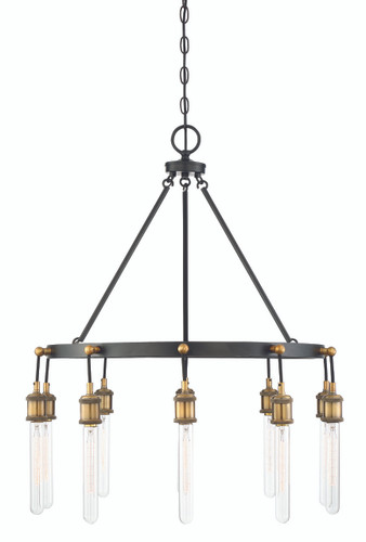 Campbell 10 Light Chandelier (1-2904-10-51)