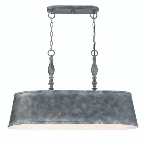 Dover 5 Light Linear Chandelier (1-6603-5-116)