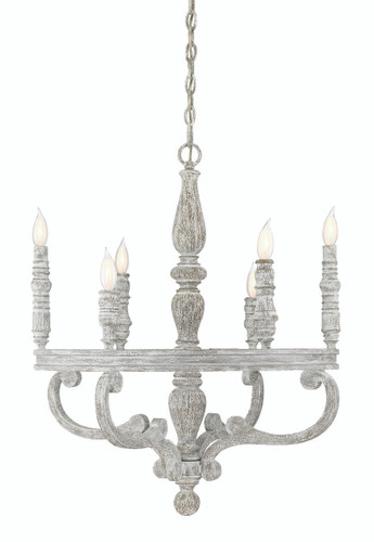 Westbrook 6 Light Chandelier (1-3700-6-118)