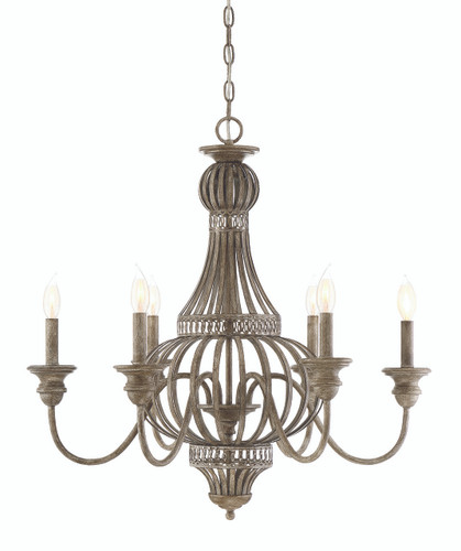 Ashford 6 Light Chandelier (1-2300-6-45)