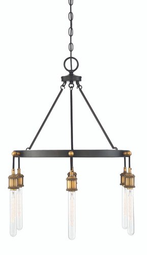 Campbell 6 Light Chandelier (1-2901-6-51)