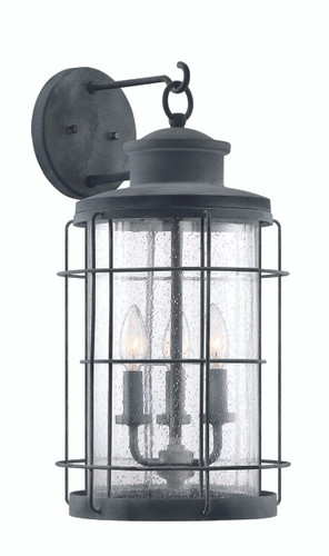 Fletcher 3 Light Outdoor Wall Lantern (5-2671-88)