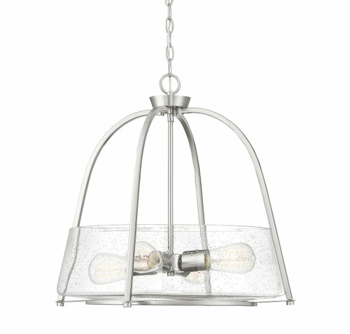 Dash 4 Light Satin Nickel Pendant (7-2181-4-SN)