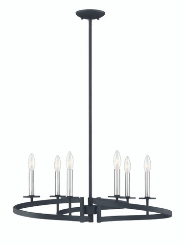 Monteray 6 Light Chandelier (1-2271-6-145)