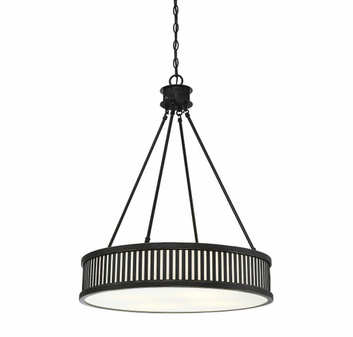 William 4 Light Bronze Pendant (7-3103-4-44)