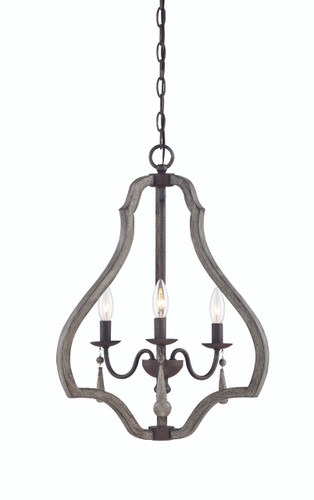 Kenwood 3 Light Foyer Lantern (3-2655-3-149)