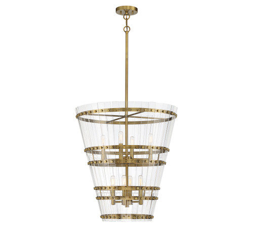 Collier 8 Light Warm Barss Lantern (3-8896-8-322)