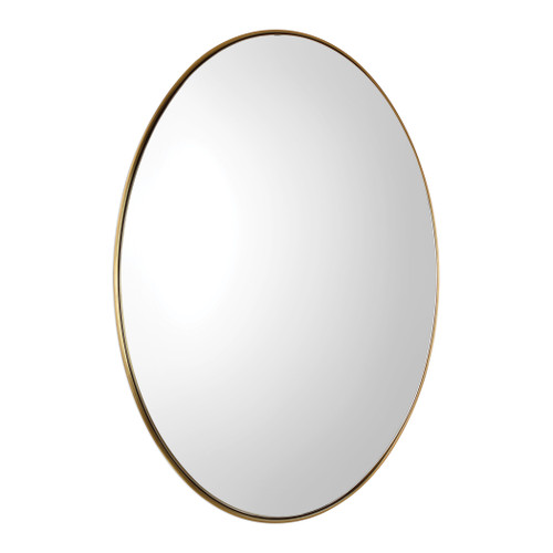 Pursley Brass Oval Mirror (09353)