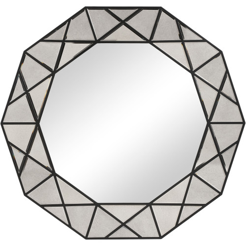 Manarola Decagon Shaped Mirror (09672)