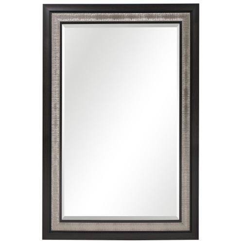 Chamberlain Silver & Ebony Mirror (09722)
