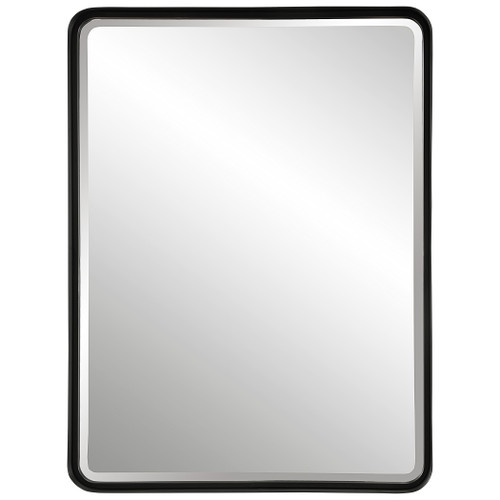 Crofton Black Large Mirror (09738)