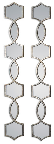 Vizela Metal Mirrors Set/2 (12856)