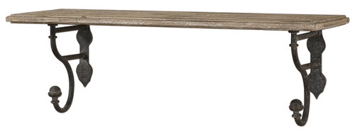 Gualdo Aged Wood Shelf (13824)