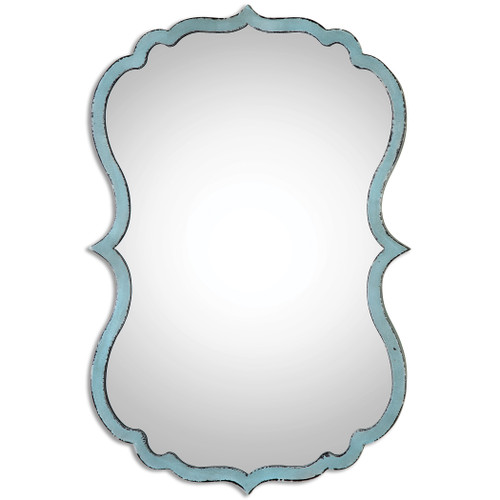 Nicola Light Blue Mirror (13925)