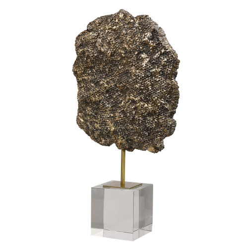 Beekeeper Antique Gold Sculpture (17872)