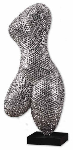 Hera Nickel Plated Sculpture (20309)