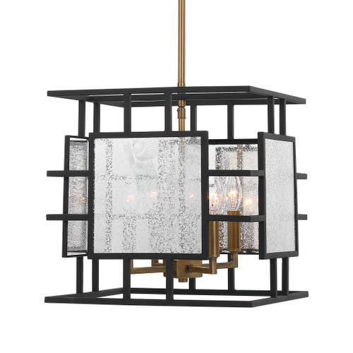 Holmes 4 Light Geometric Pendant (21543)