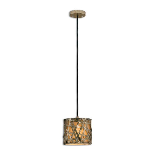 Alita Champagne Mini Drum Pendant (21839)