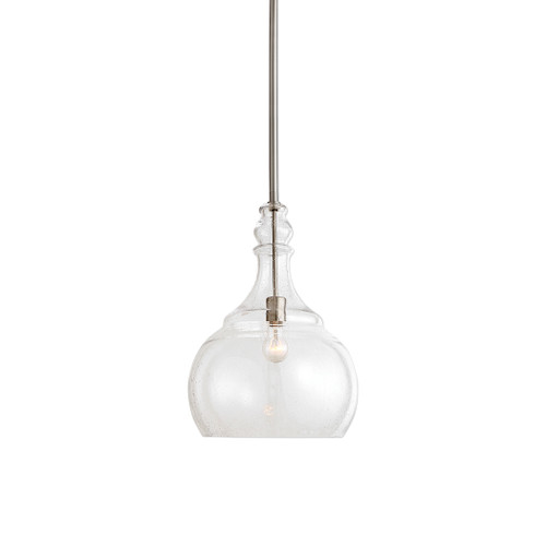 Ilona 1 Light Seeded Glass Teardrop Pendant (22138)