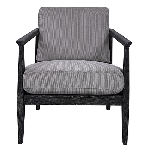 Brunei Modern Gray Accent Chair (23657)