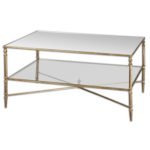 Henzler Mirrored Glass Coffee Table (24276)