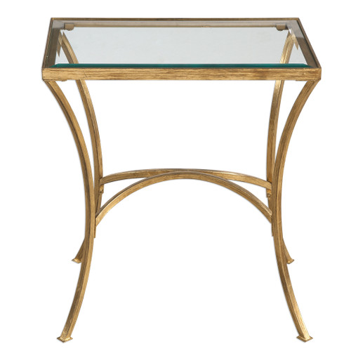 Alayna Gold End Table (24641)