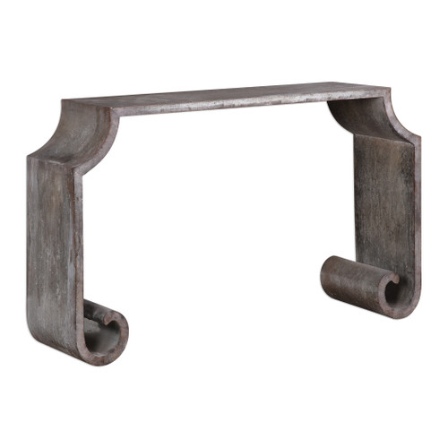 Agathon Stone Gray Console Table (24672)