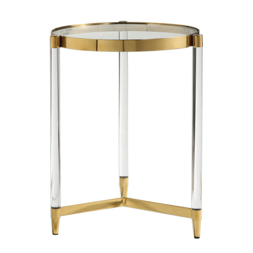 Kellen Glass Accent Table (24748)