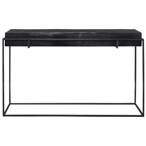 Telone Modern Black Console Table (25110)