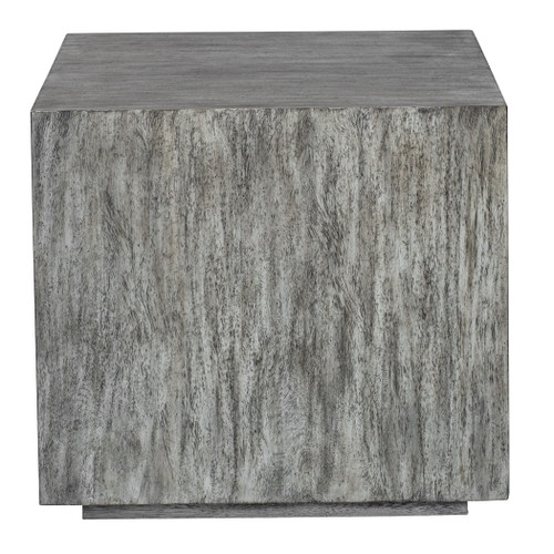 Kareem Modern Gray Side Table (25442)