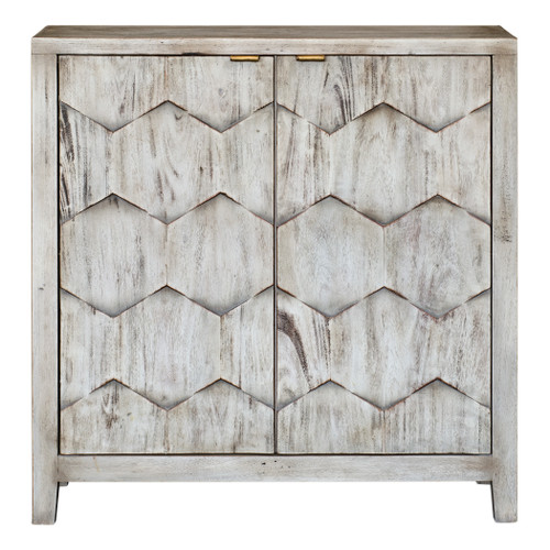 Catori Smoked Ivory Console Cabinet (25862)