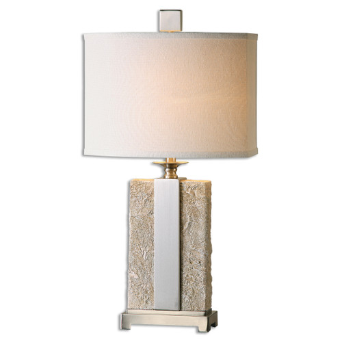 Bonea Stone Ivory Table Lamp (26508-1)