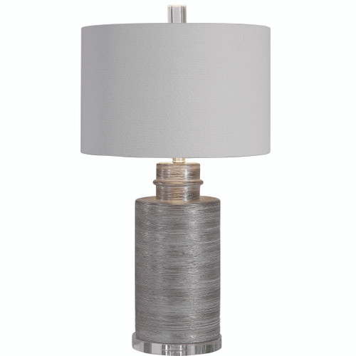 Anitra Metallic Silver Table Lamp (28263-1)