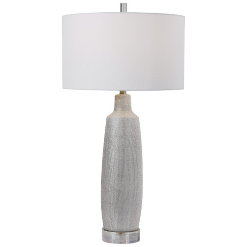 Kathleen Metallic Silver Table Lamp (28265)