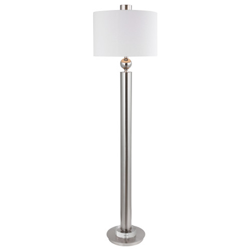 Silverton Brushed Nickel Floor Lamp (28345)