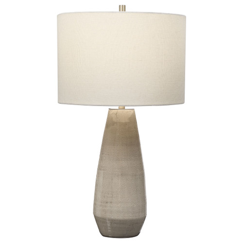 Volterra Taupe-Gray Table Lamp (28394-1)