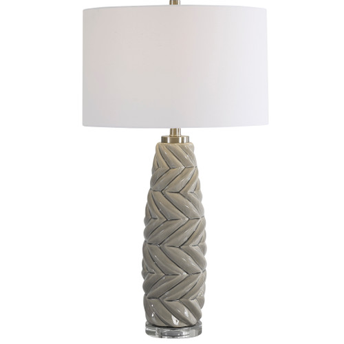 Kari Light Gray Table Lamp (28417-1)