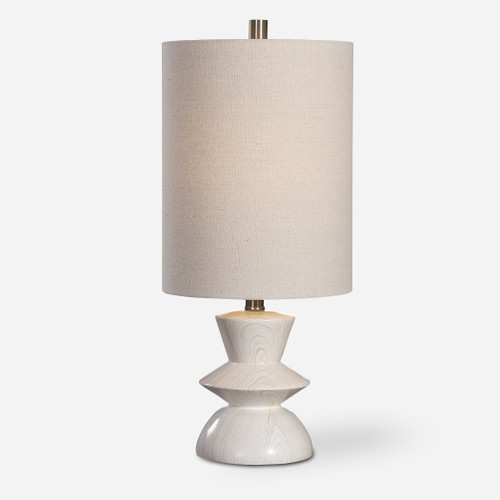 Stevens Bleached Wood Buffet Lamp (28422-1)