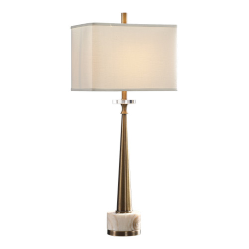 Verner Tapered Brass Table Lamp (29616-1)