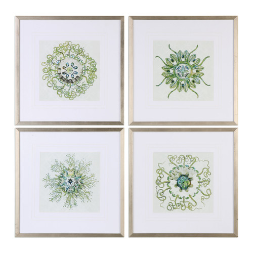 Organic Symbols Print Art S/4 (33656)
