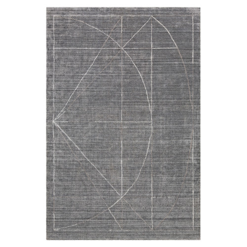 Costilla Modern Gray 8 X 10 Rug (70034-8)